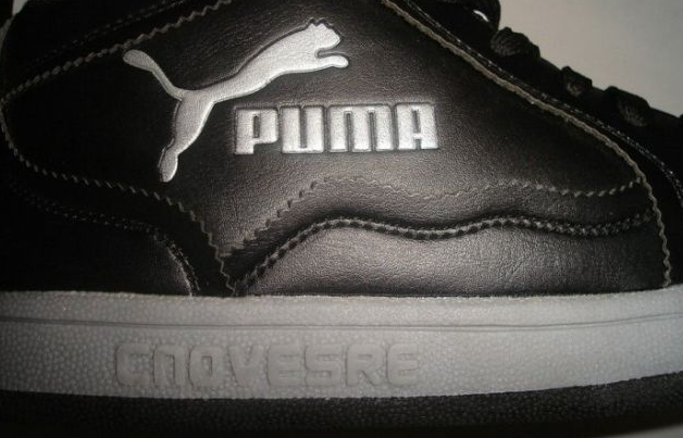 Den här skon kan inte bestämma sig för om den är en Puma eller en Cnovesre. Den här skon kan inte bestämma sig för om den är en Puma eller en Cnovesre.